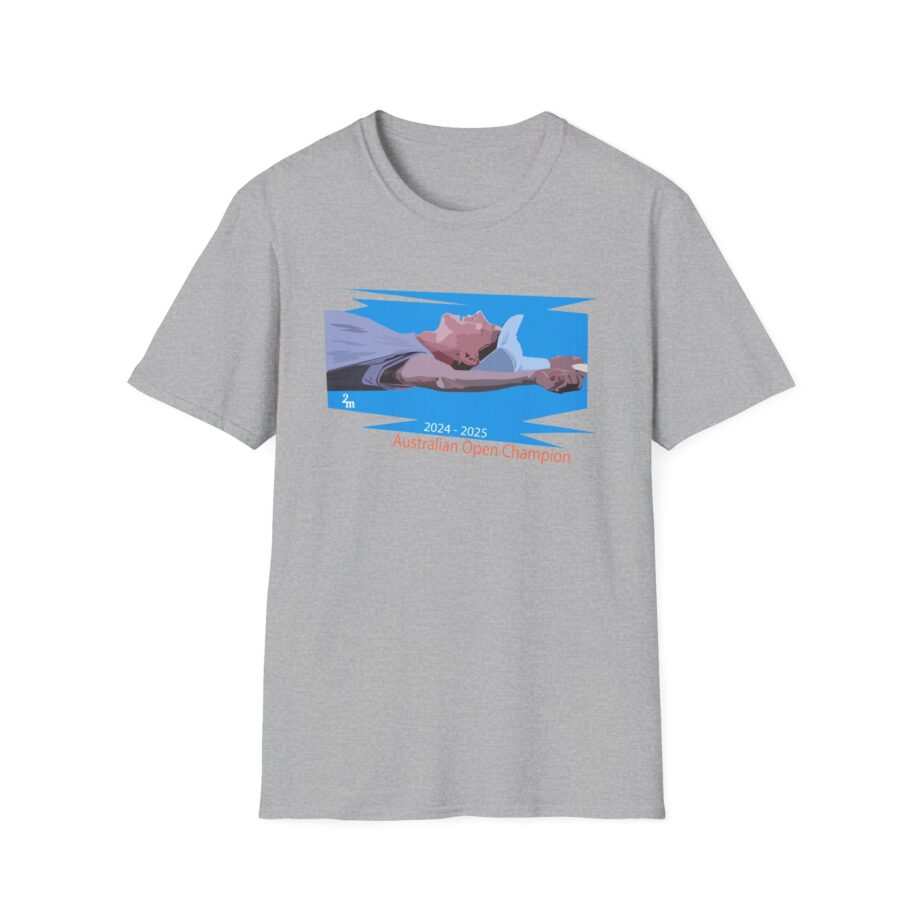 Jannik Sinner 2024-2025  Australian Open Champion Unisex Softstyle T-Shirt