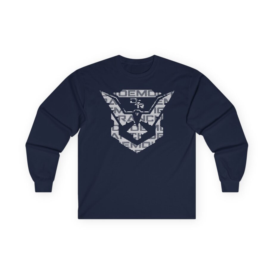 Demolition Ranch Demo Glitch Shield Unisex Ultra Cotton Long Sleeve Tee