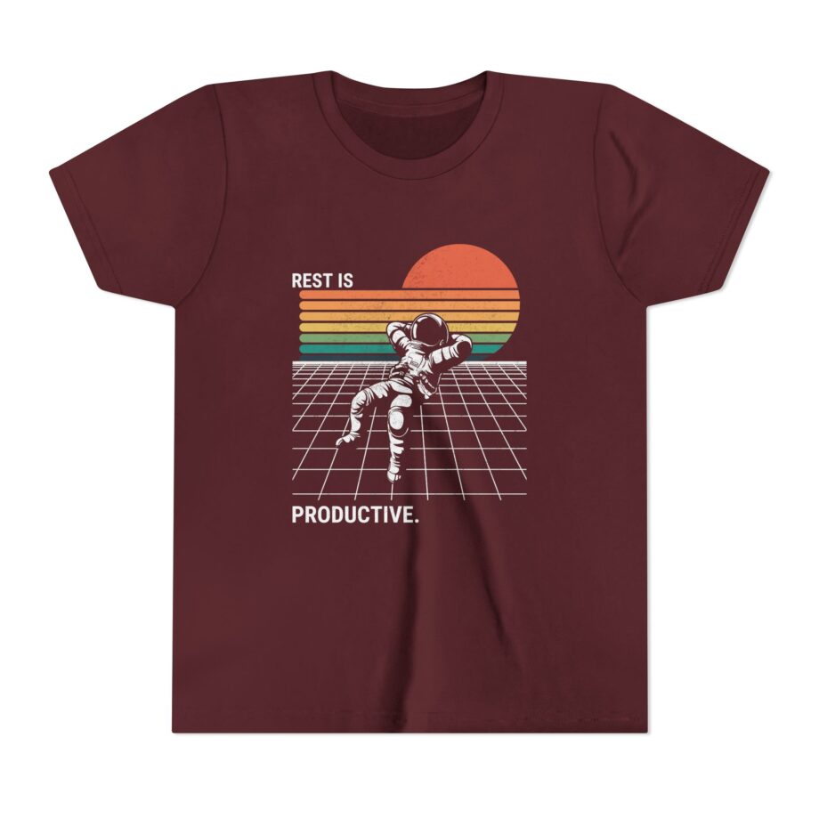 Elyse Myers: Rest is Productive Youth Short Sleeve Tee