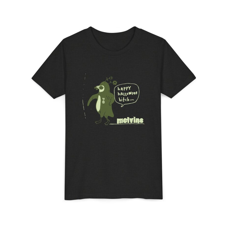 Melvins Happy Halloween Bitch Youth Short Sleeve Tee