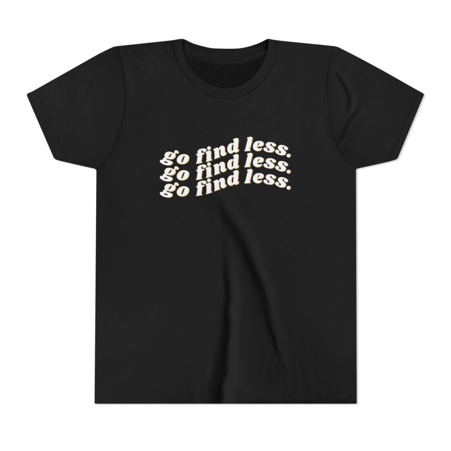 Elyse Myers Go Find Less Youth Short Sleeve Tee