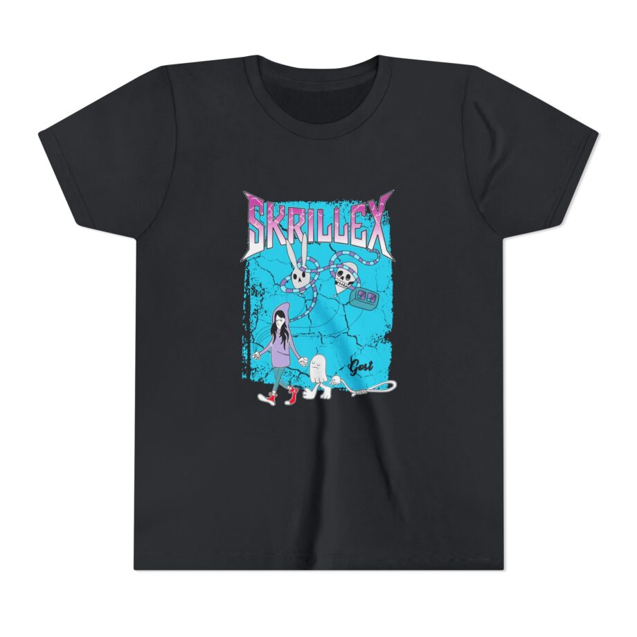 Skrillex Gost Album Cover Youth Short Sleeve Tee