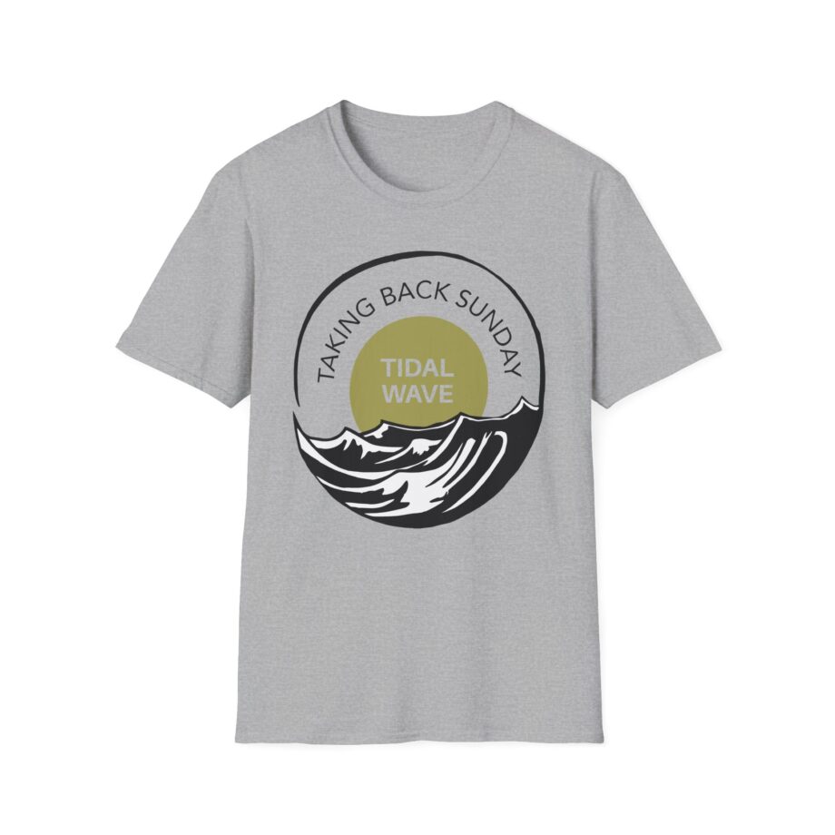 Taking Back Sunday Tidal Wave Raglan Unisex Softstyle T-shirt