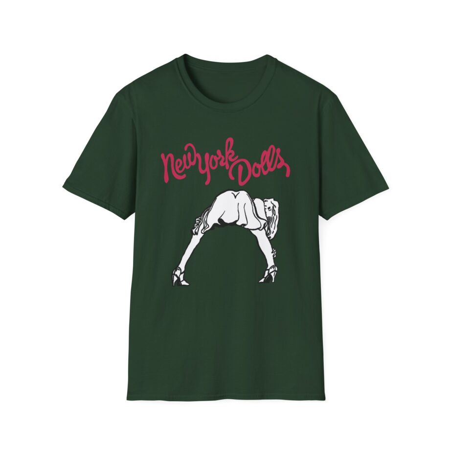 New York Dolls Lipstick Girl Unisex Softstyle T-Shirt