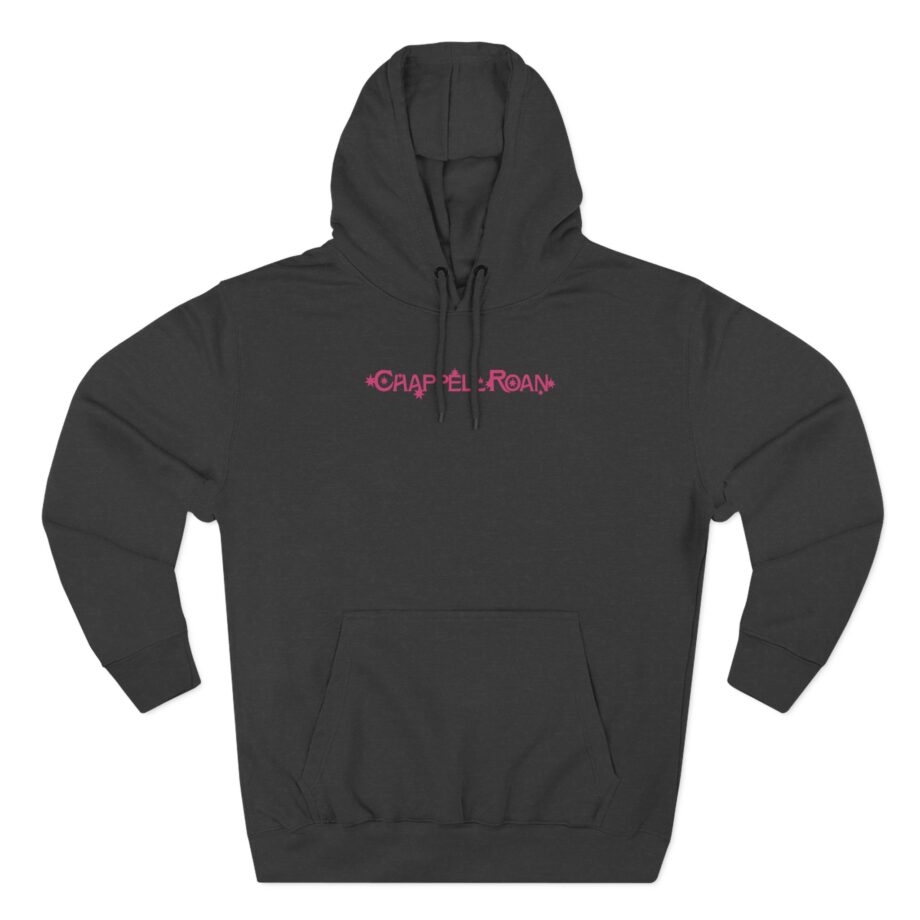 Chappell Roan  Black Three-Panel Fleece Hoodie