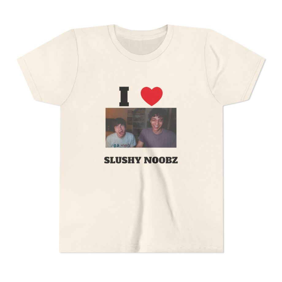 I Heart Slushy Noobz Youth Short Sleeve Tee