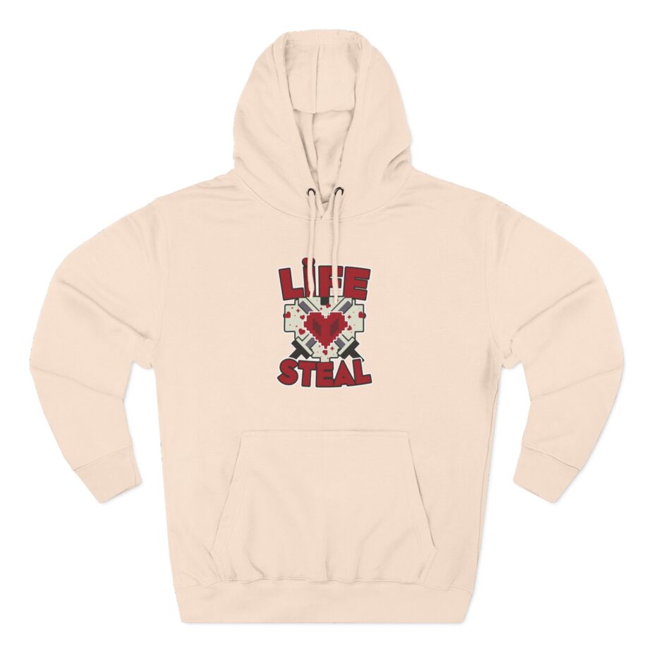 Clownpierce Lifesteal Three-Panel Fleece Hoodie