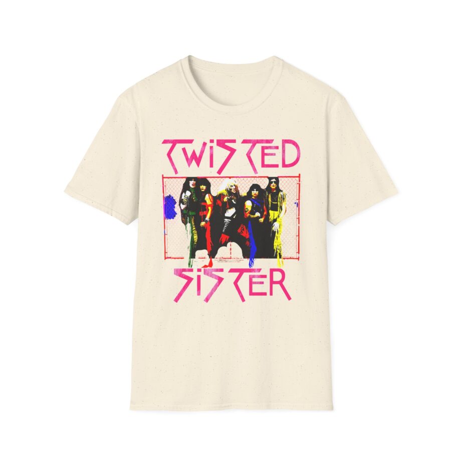 Vintage Group Photo Twisted Sister Unisex Softstyle T-shirt
