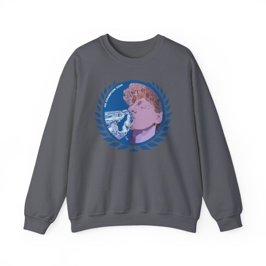 Jannik Sinner Ao Champion Unisex Heavy Blend Crewneck Sweatshirt