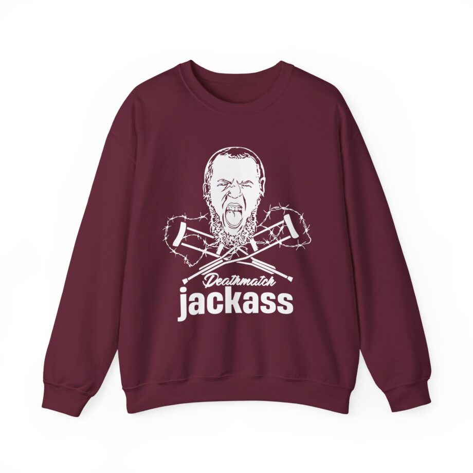 Dale Patricks-deathmatch Jackass Unisex Heavy Blend™ Crewneck Sweatshirt