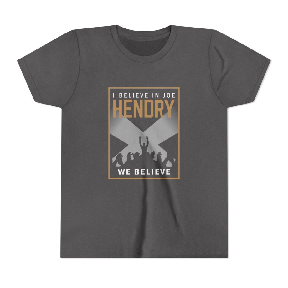 I Believe in Joe Hendry Youth Short Sleeve Tee