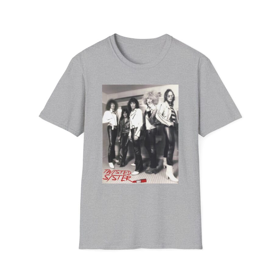 Twisted Sister Lipstick Unisex Softstyle T-shirt