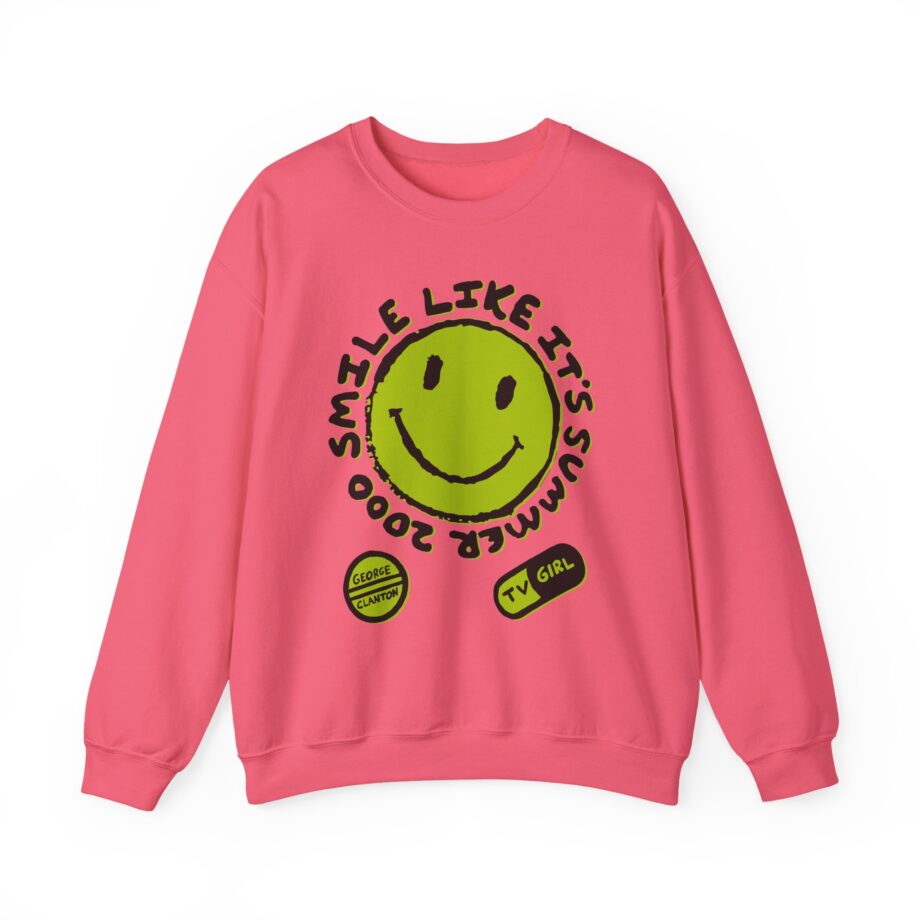 Tv Girl Smile Like It's Summer 2000 Unisex Heavy Blend Crewneck Sweatshirt