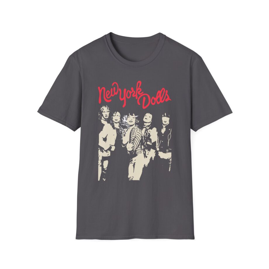 New York Dolls Trash Photo Unisex Softstyle T-shirt