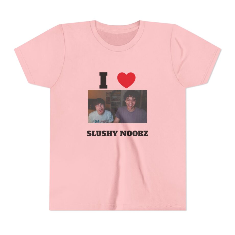 I Heart Slushy Noobz Youth Short Sleeve Tee