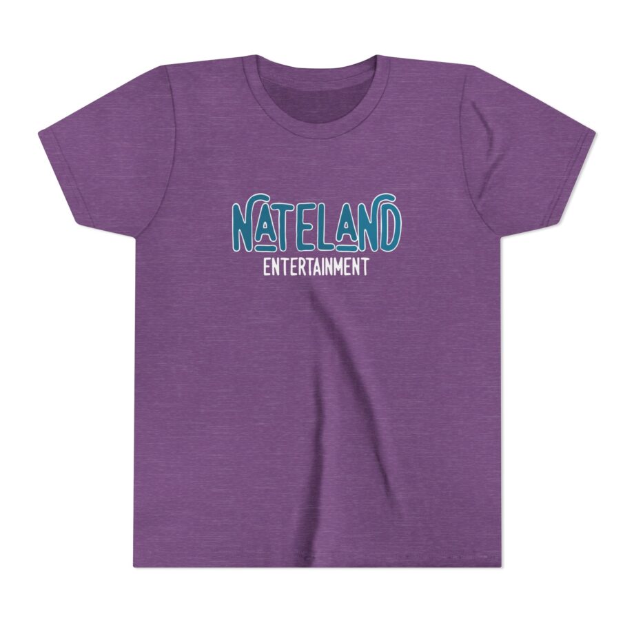 Nate Bargatze  Nateland Entertainment Youth Short Sleeve Tee