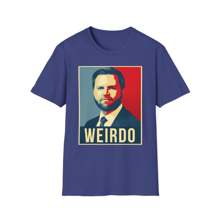Weird Jd Vance Unisex Softstyle T-shirt