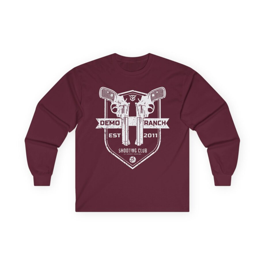 Demo Ranch Shooting Club Pocket Unisex Ultra Cotton Long Sleeve Tee