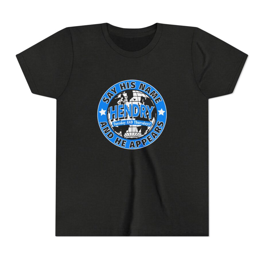 Say His Name Joe Hendry Youth Short Sleeve Tee
