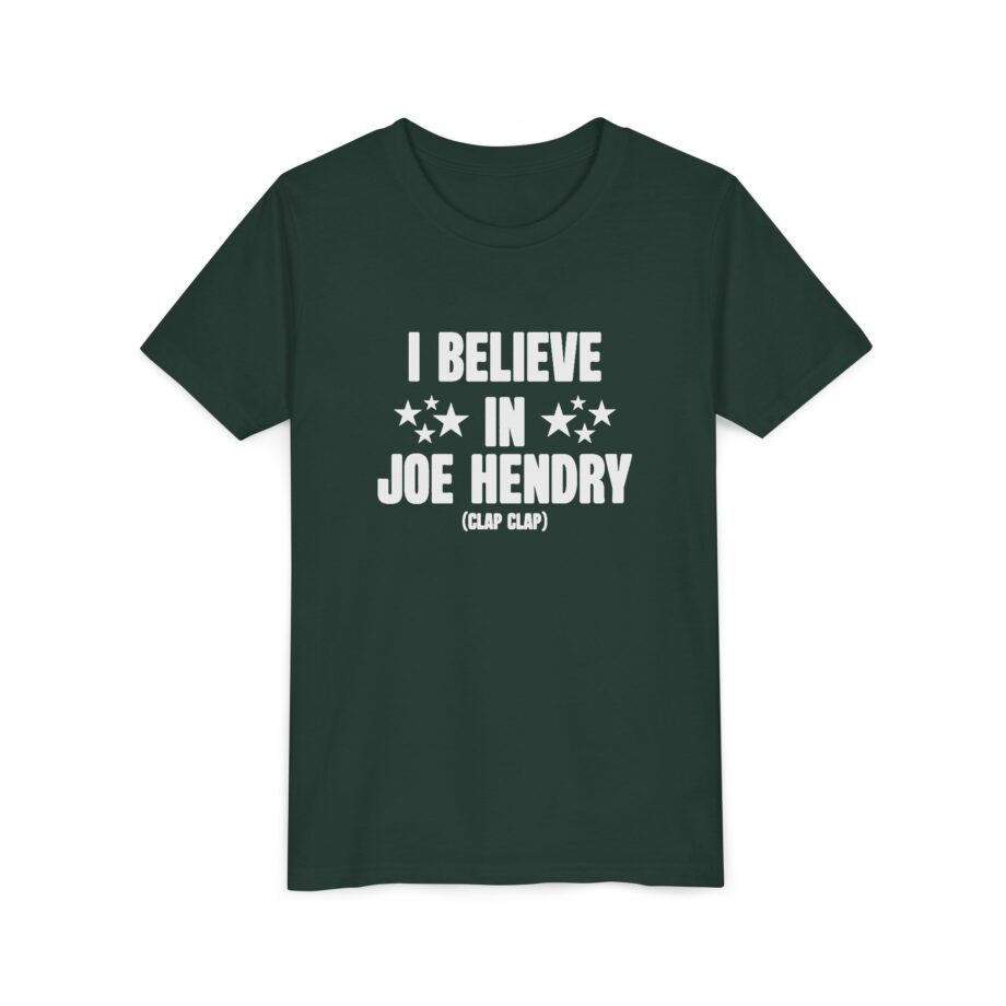 I Believe in Joe Hendry Youth Short Sleeve Tee