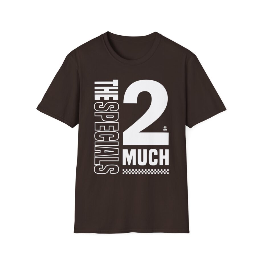The Specials 2 Much 2 Young Unisex Softstyle T-Shirt