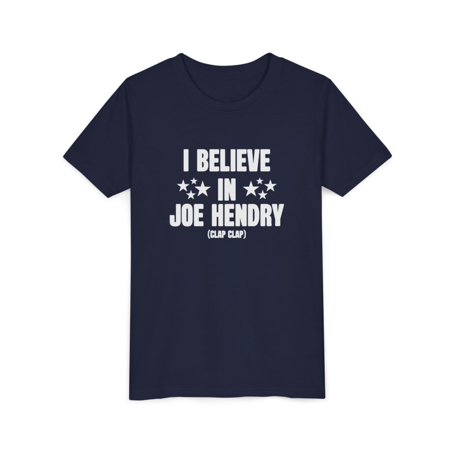 I Believe in Joe Hendry Youth Short Sleeve Tee