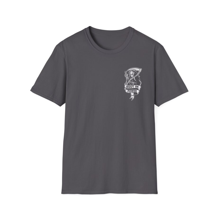 Lionheart Rest in Power Unisex Softstyle T-shirt