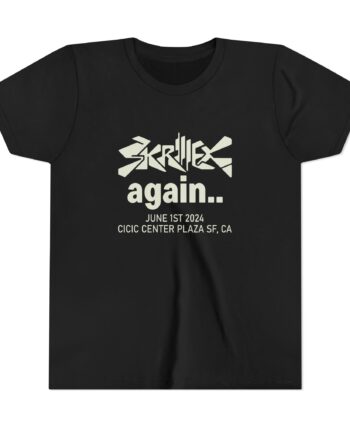 Skrillex Fred Again Civic Center Youth Short Sleeve Tee