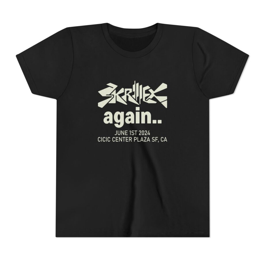 Skrillex Fred Again Civic Center Youth Short Sleeve Tee