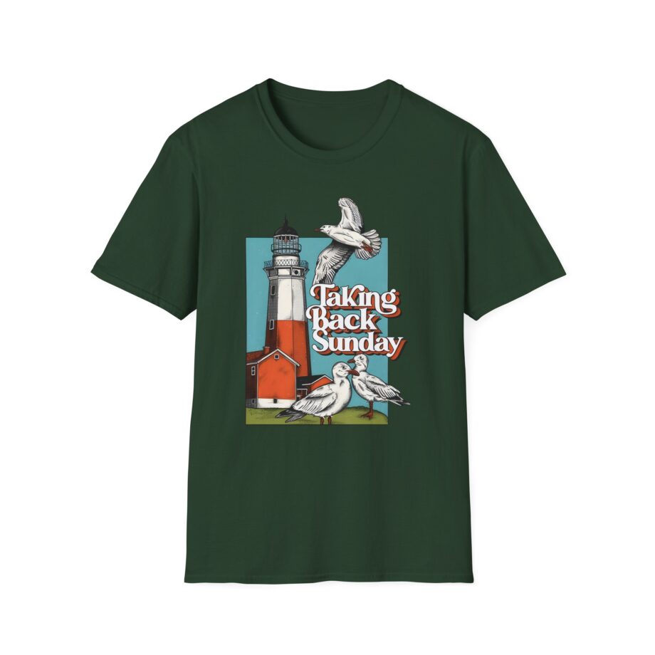 Taking Back Sunday Lighthouse Unisex Softstyle T-shirt