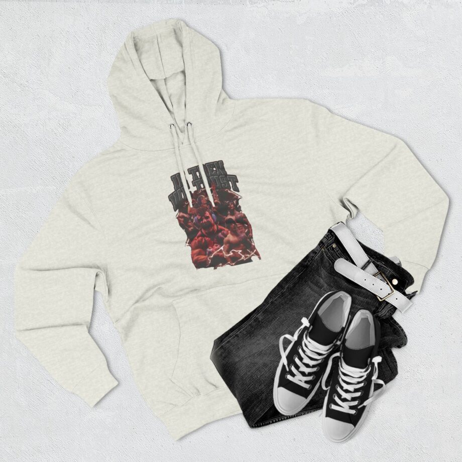 Tren Twins In Tren We Trust Three-Panel Fleece Hoodie