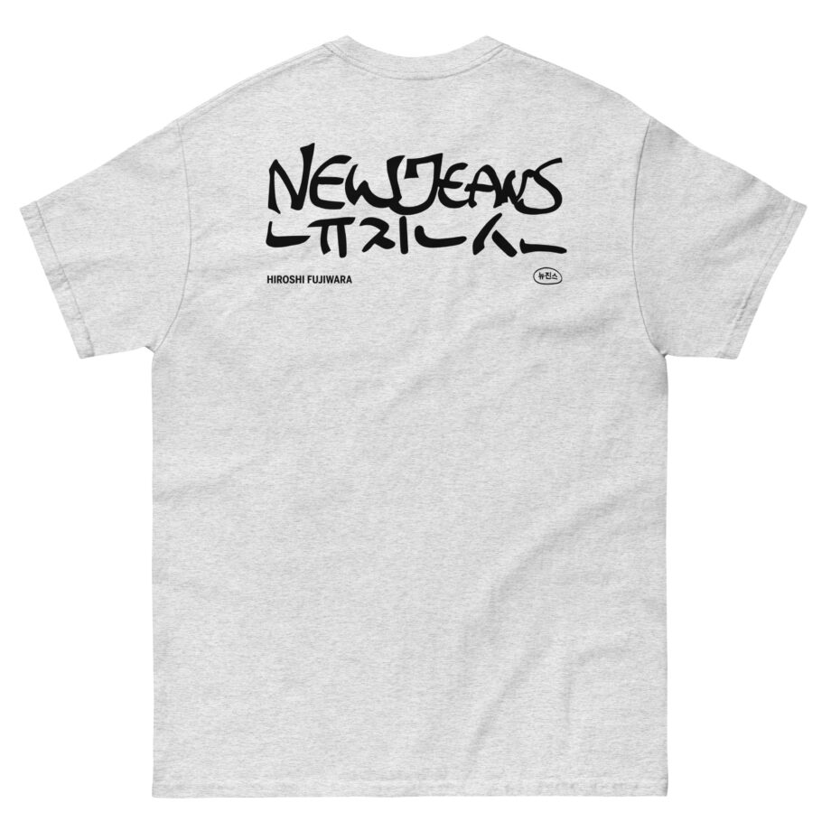 NewJeans x Hiroshi Fujiwara Coller Unisex classic tee