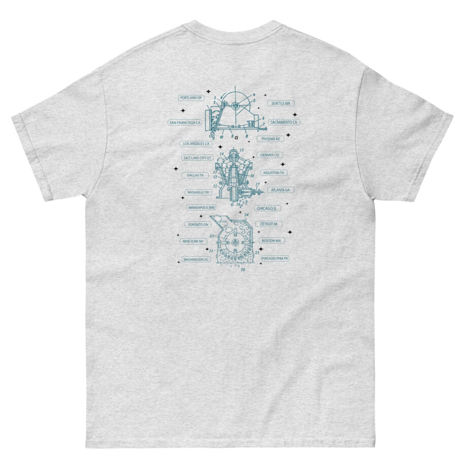 Jeremy Zucker North American Tour Unisex classic tee