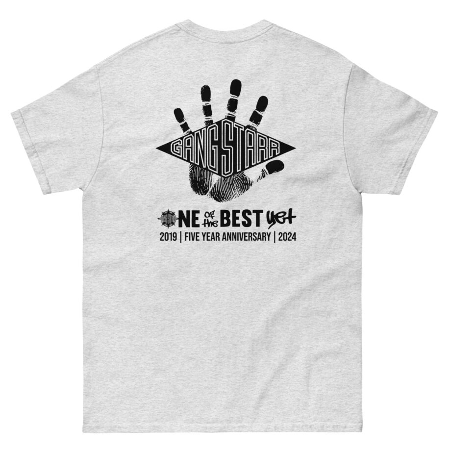 Gang Starr Ootby Fifth Anniversary Unisex classic tee