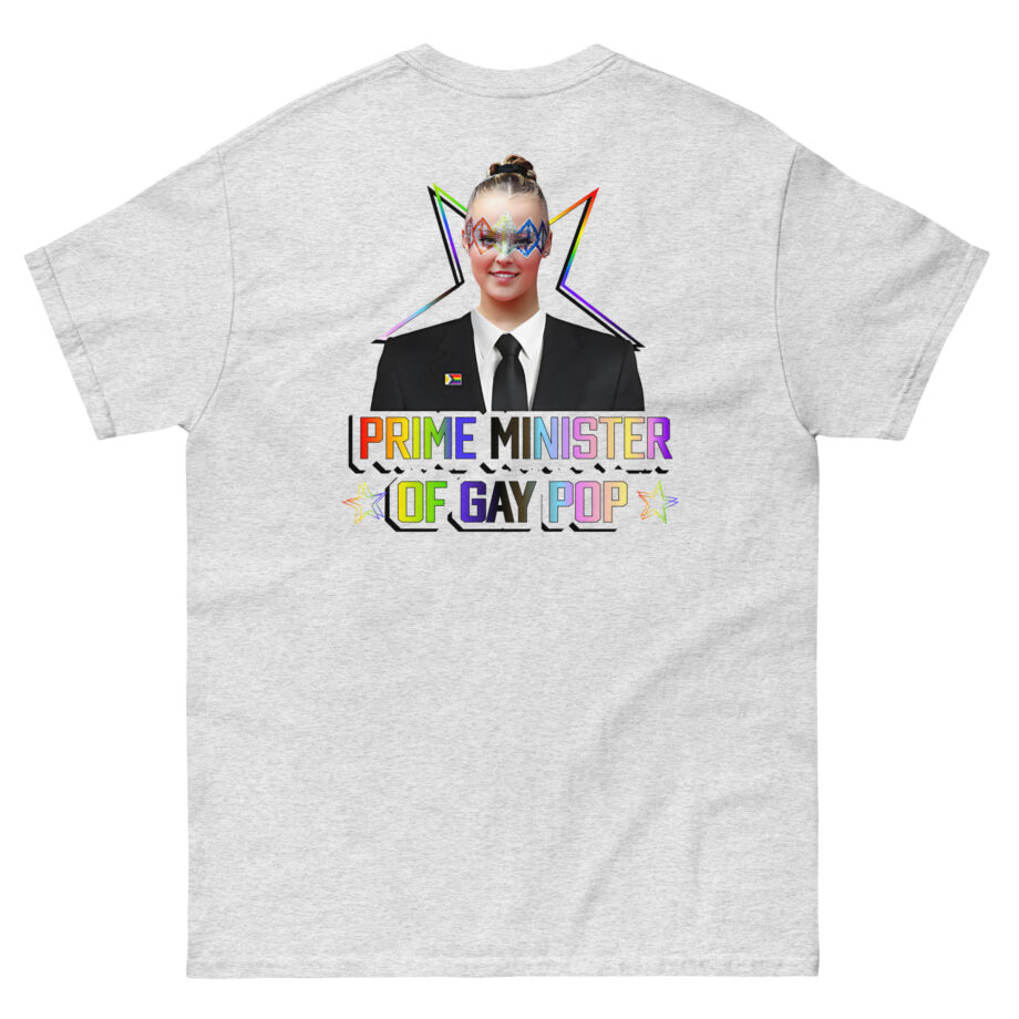 Jojo Siwa Prime Minister of Gay Pop Unisex classic tee
