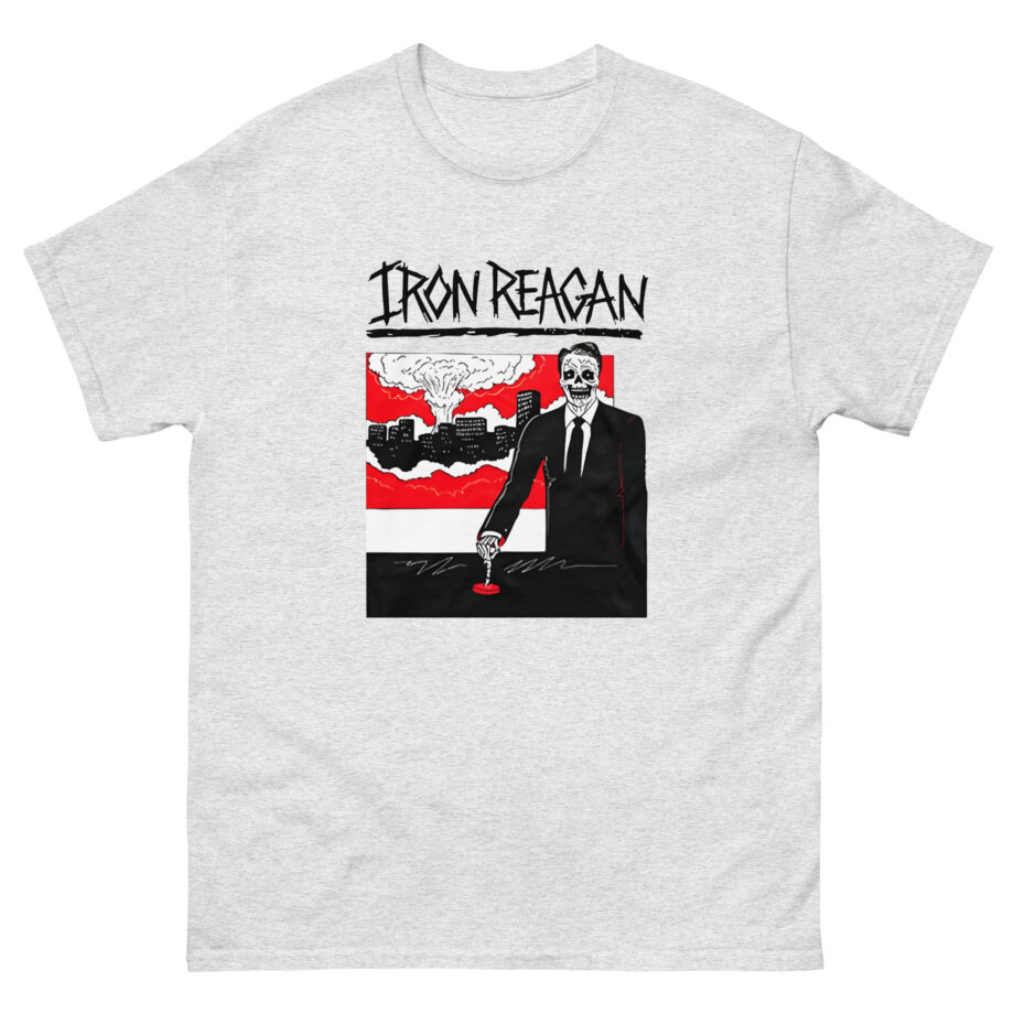 Iron Reagan Finger On The Button Unisex classic tee