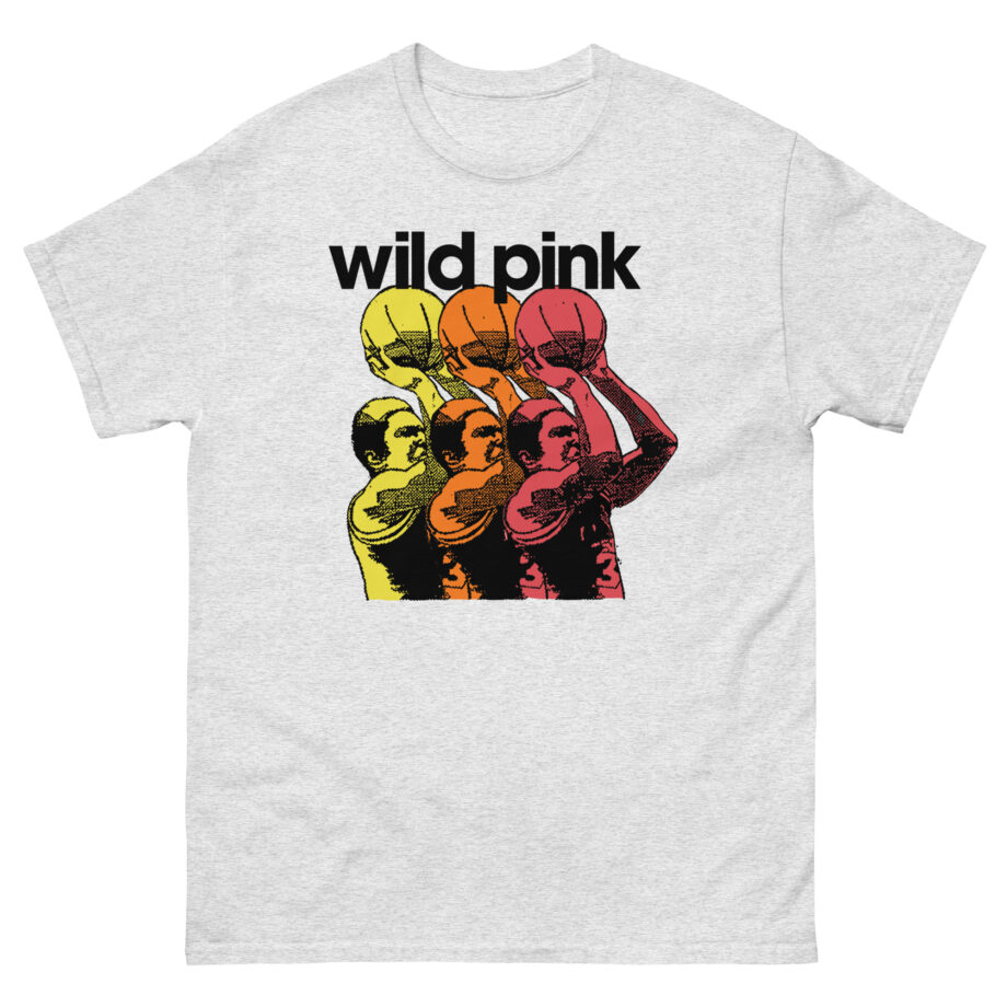 Wild Pink Basketball Unisex classic tee