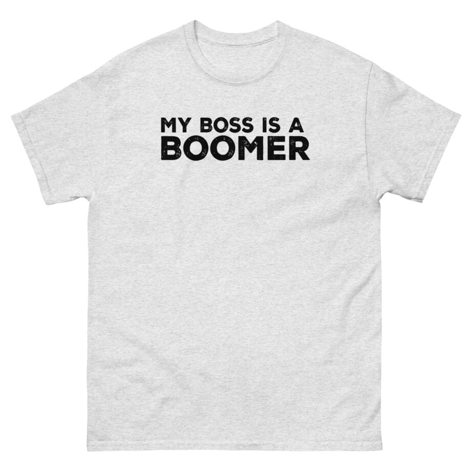 Kat Timpf My Boss is a Boomer Unisex classic tee