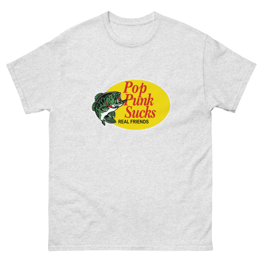 Real Friends Fishy Pop Punk Sucks Unisex classic tee