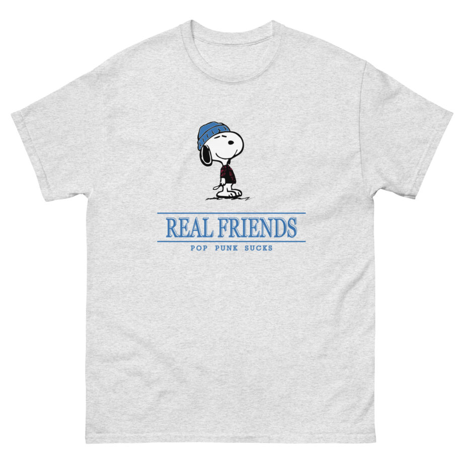 Real Friends Pup Punk Sucks Unisex classic tee