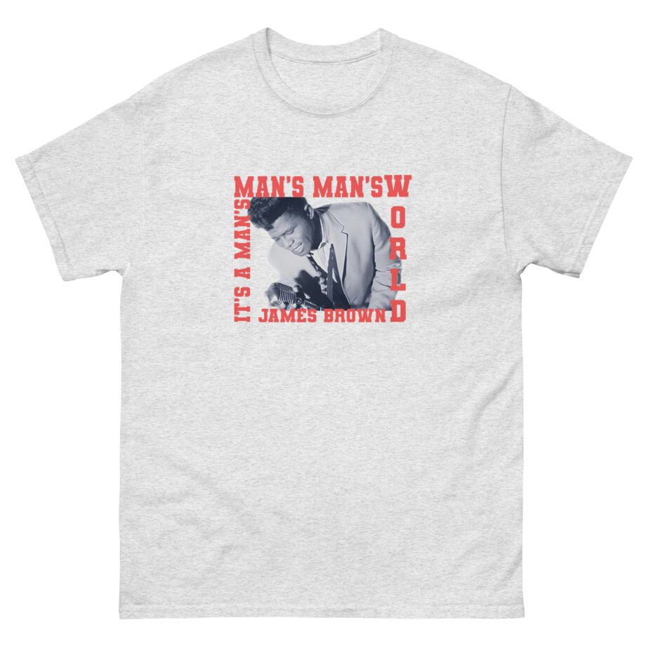 James Brown It's a Man's World Square Unisex classic tee