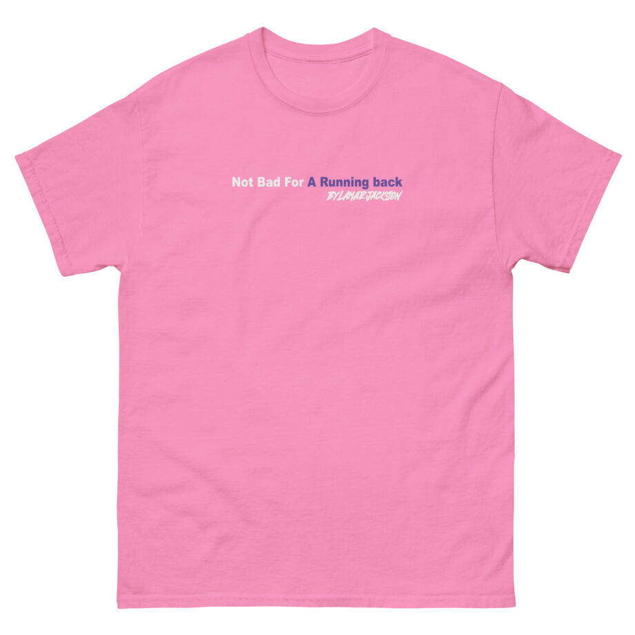 The Prodigy Not Bad for a Running Back Unisex classic tee