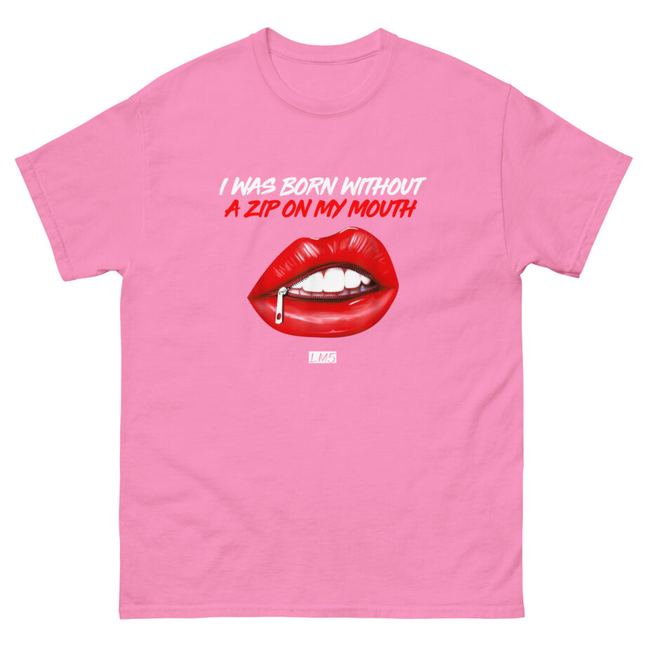 Little Mix I Was Born Without a Zip on My Mouth Unisex classic tee