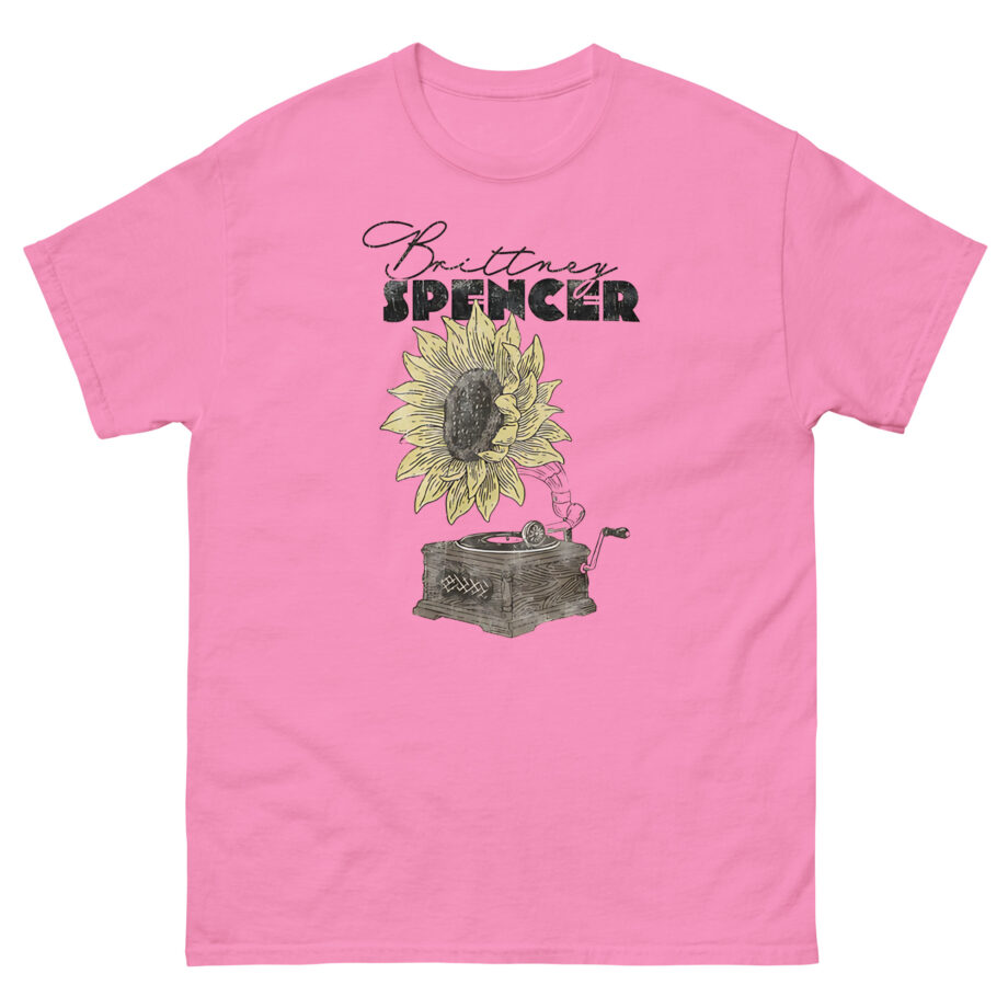 Manhead Sunflower Turntable Unisex classic tee
