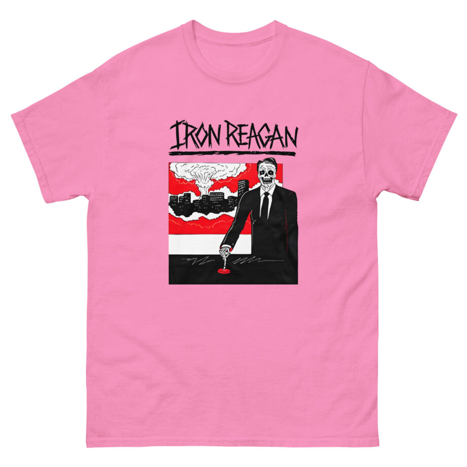 Iron Reagan Finger On The Button Unisex classic tee