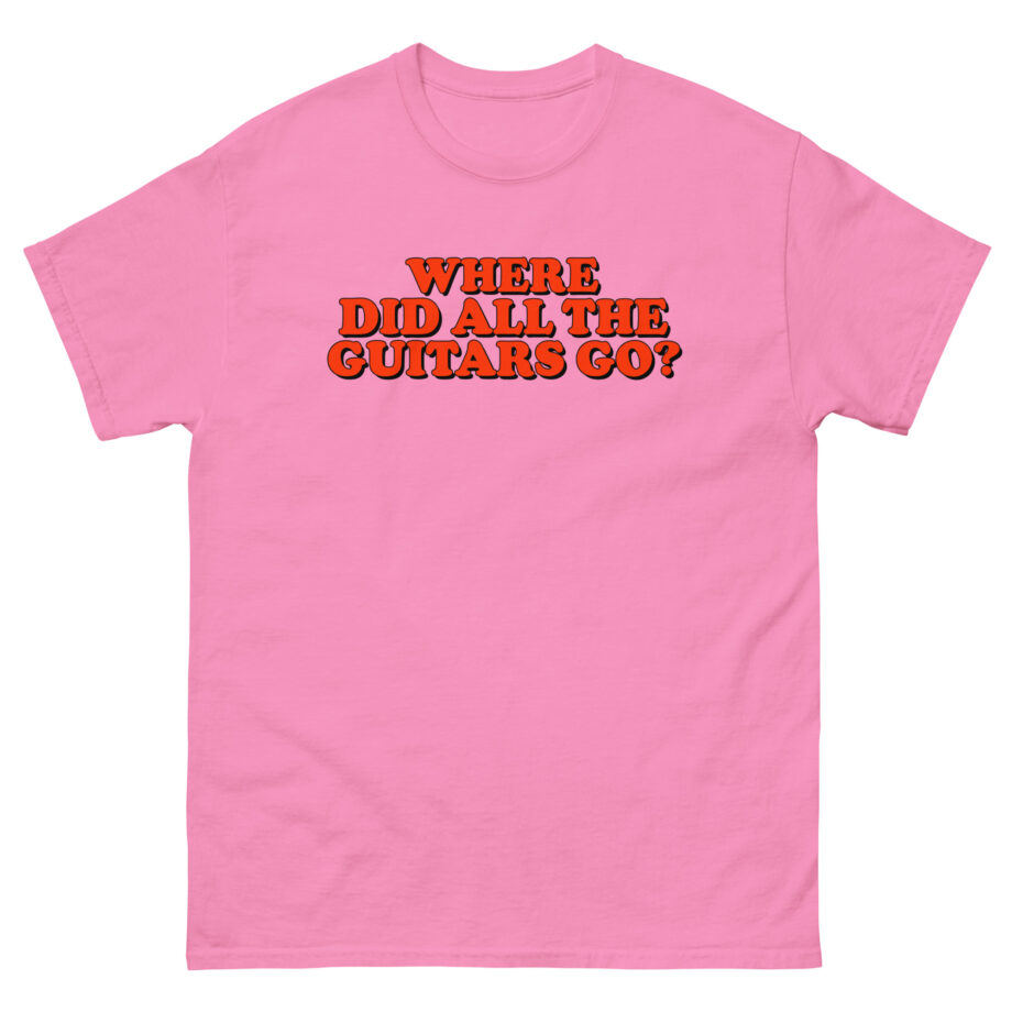 Mcfly Where Did All The Guitars Go? Unisex classic tee