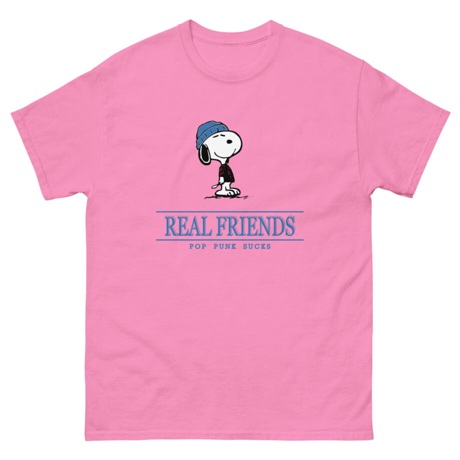 Real Friends Pup Punk Sucks Unisex classic tee