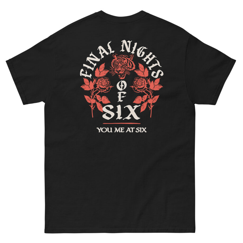 You Me at Six Final Nights of Six Tour Unisex classic tee