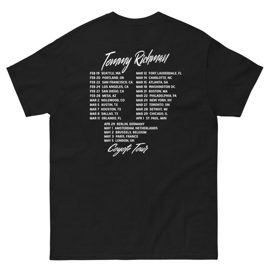 Tommy Richman Coyote Tour Unisex classic tee