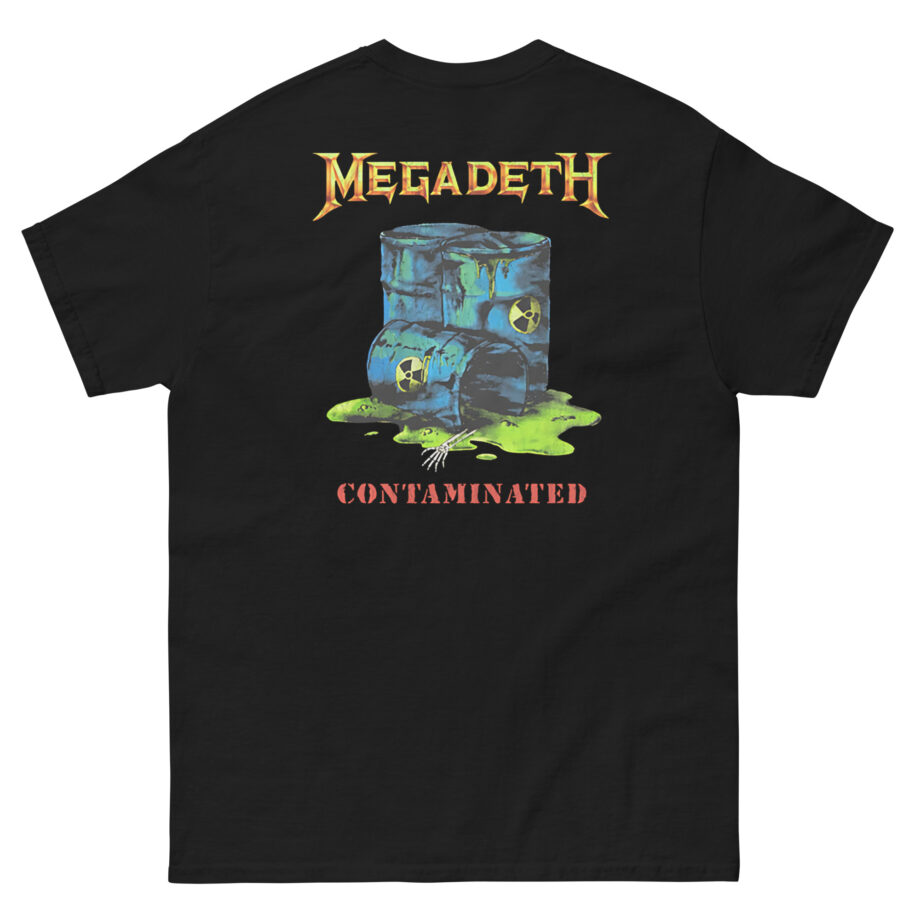 Manhead Megadeth Contaminated Unisex classic tee